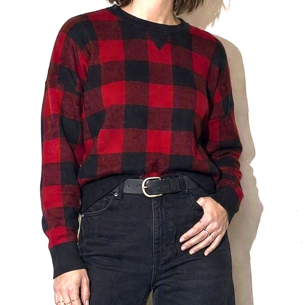 Lauren Ralph Lauren Buffalo Check Sweater